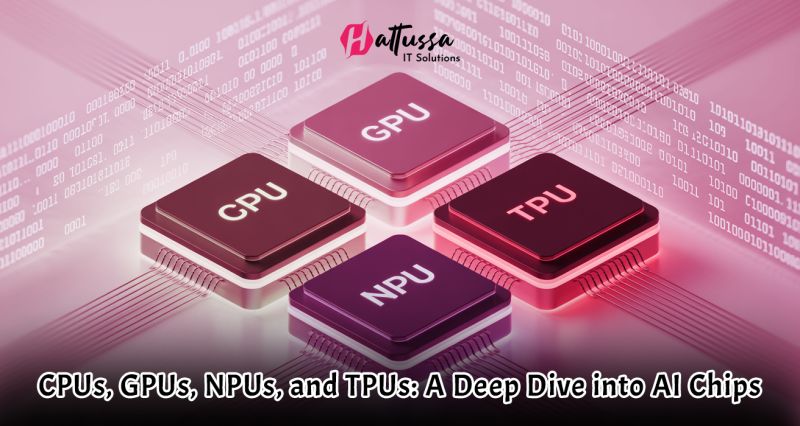 CPUs, GPUs, NPUs, and TPUs