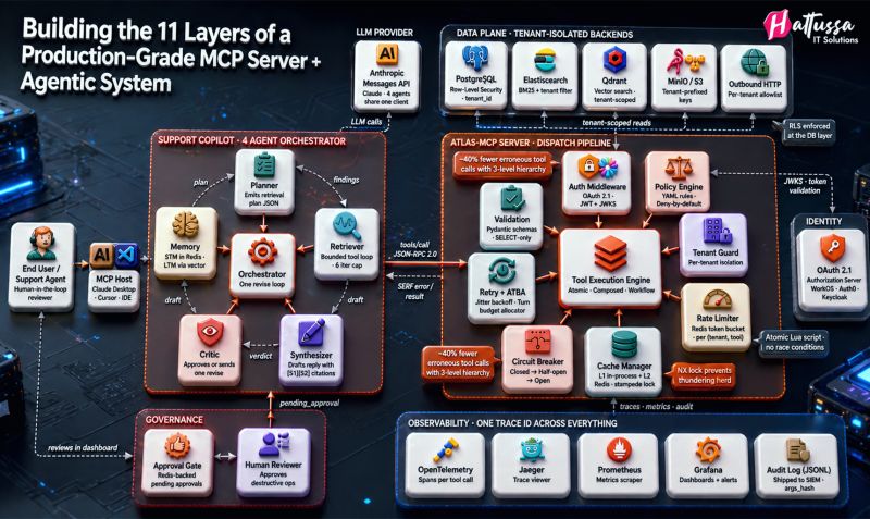 Building a Production-Grade MCP Server + Agentic System (11 Layers Deep!)