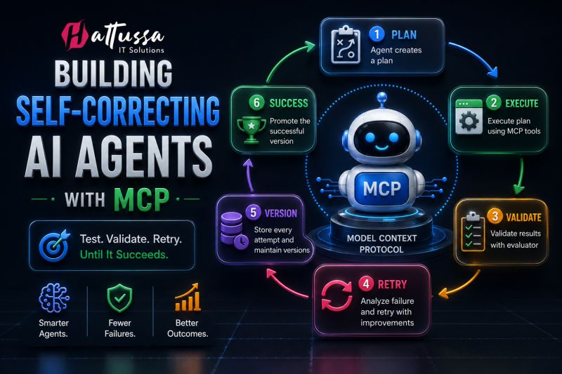 Building Self-Correcting AI Agents with MCP (Model Context Protocol)