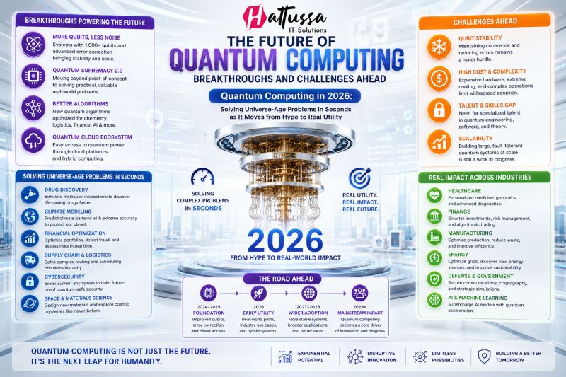 The Future of Quantum Computing: Breakthroughs & Challenges Ahead