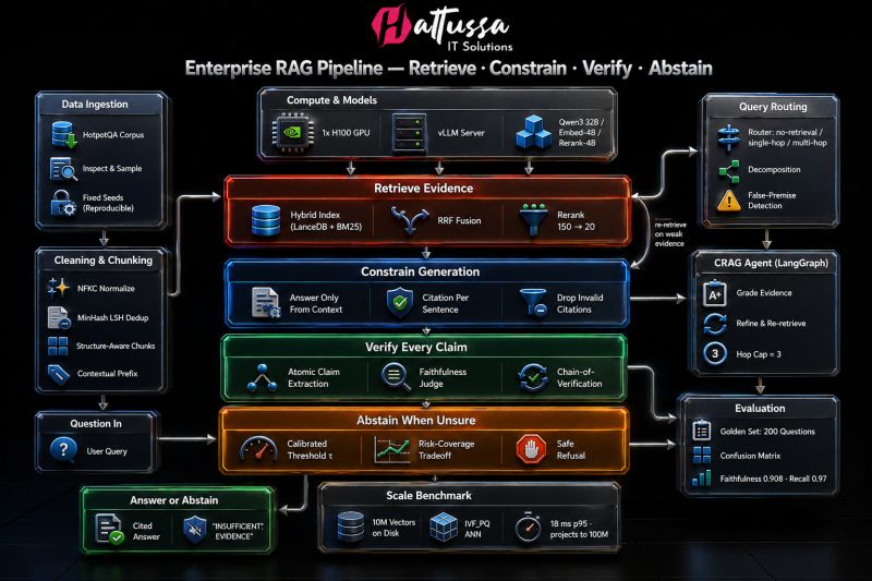 Enterprise RAG pipeline – Retrieval-Augmented Generation