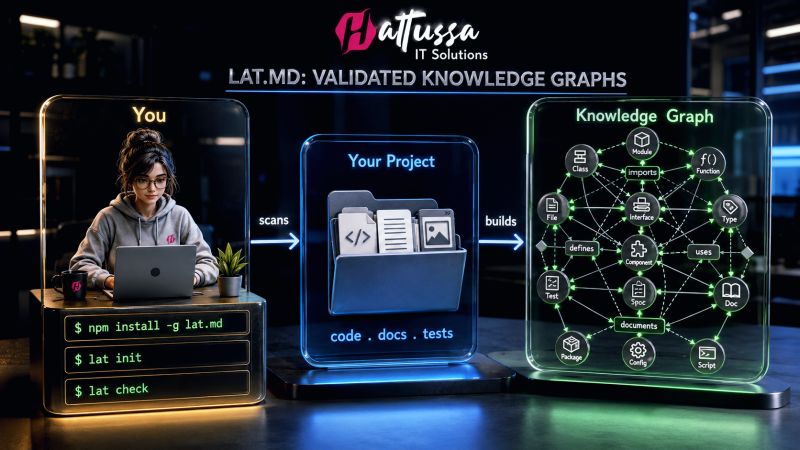 Transforming Code into Knowledge with LAT.MD